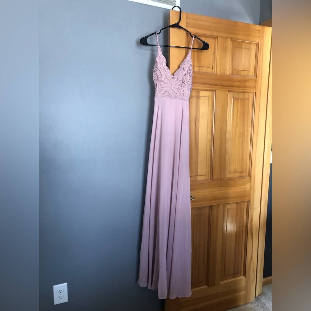 Lulus prom dress size small worn once